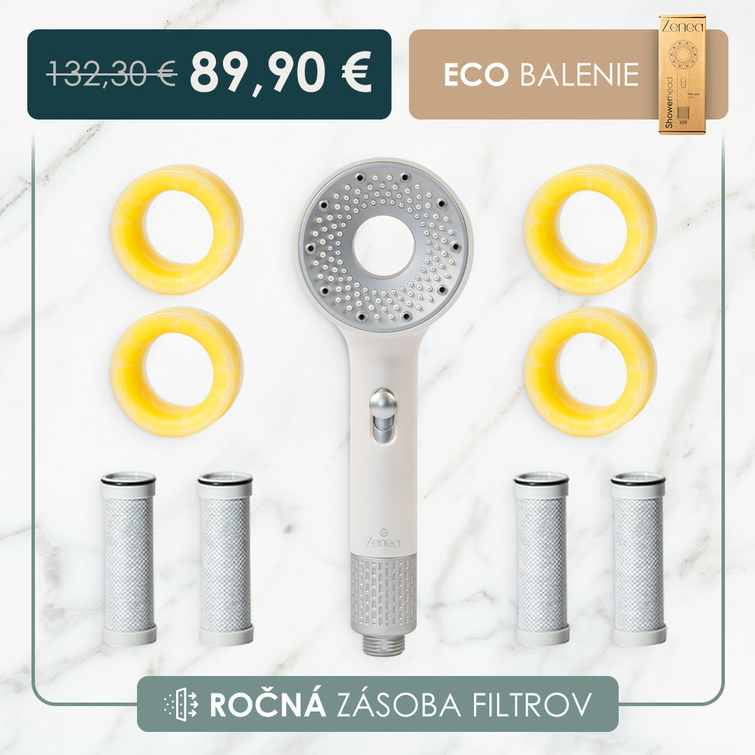 Filtračná Sprchová Hlavica - Celoročný Set