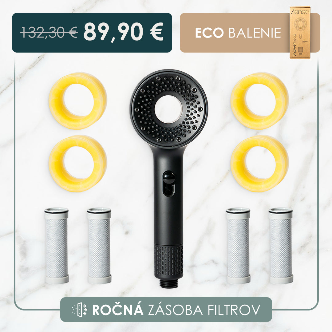 Filtračná Sprchová Hlavica - Celoročný Set